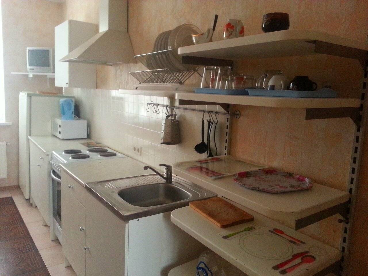 Кровать в общем 8-местном номере